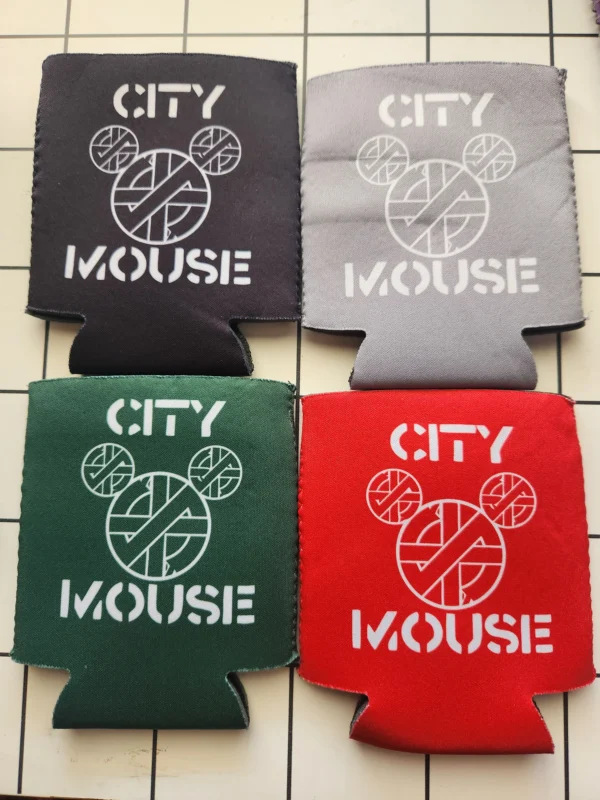 Crasshole Mickey Koozies